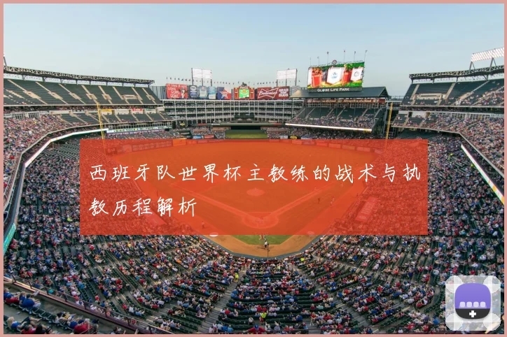西班牙队世界杯主教练的战术与执教历程解析